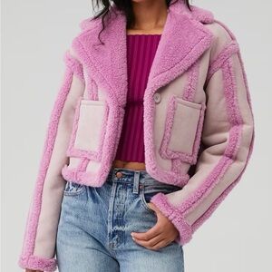 Cozy Pink Teddy Jacket for Women